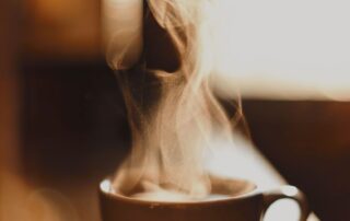 warm and inviting cup of coffee